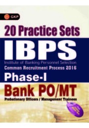 Ibps Bank Po / Mt Phase I 2016 (20 Practice Sets